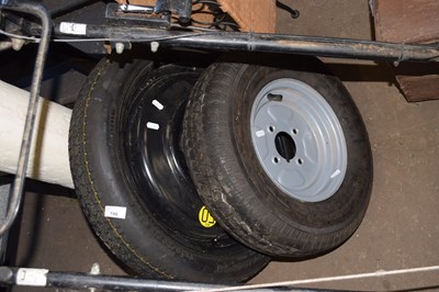 Lot 748 - A pair of tyres