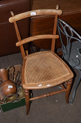 Lot 754 - A light wood chair