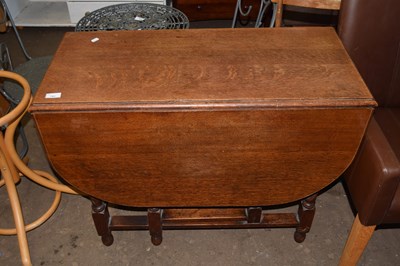Lot 768 - A barley twist wooden folding table