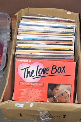 Lot 789 - Box of various LP's