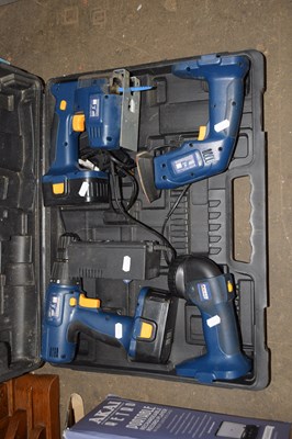 Lot 791 - A case of hand tools to include sanders and...