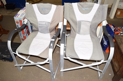 Lot 792 - A pair of Kampa camping chairs