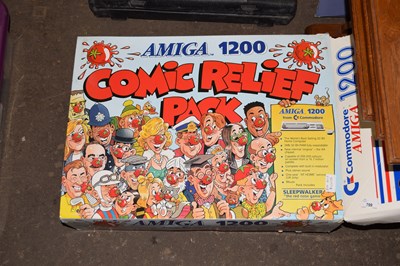 Lot 799 - The box only for the Amiga 1200 Comic Relief...