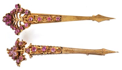 Lot 99 - Two late 19th century Sri Lankan Kondoora...