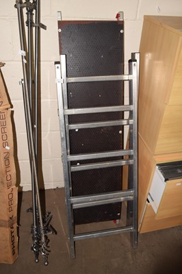 Lot 835 - A loft ladder