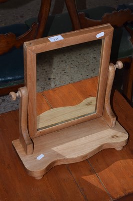 Lot 277 - Pine toilet mirror