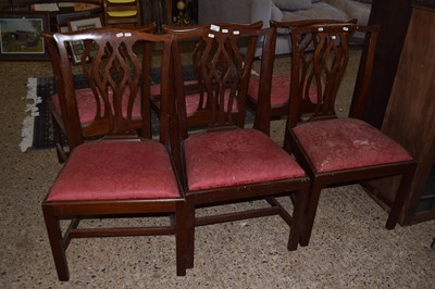 Lot 298 - Set of six dining chairs