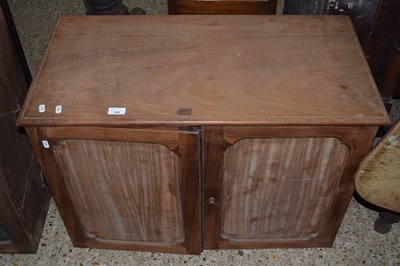 Lot 300 - Mahogany cupboard