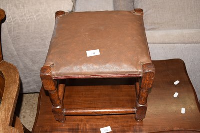 Lot 327 - Footstool