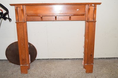 Lot 355 - A pine fire surround