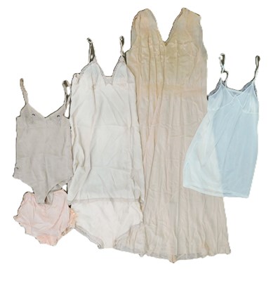 Lot 157 - A quantity of vintage lingerie, to include a...