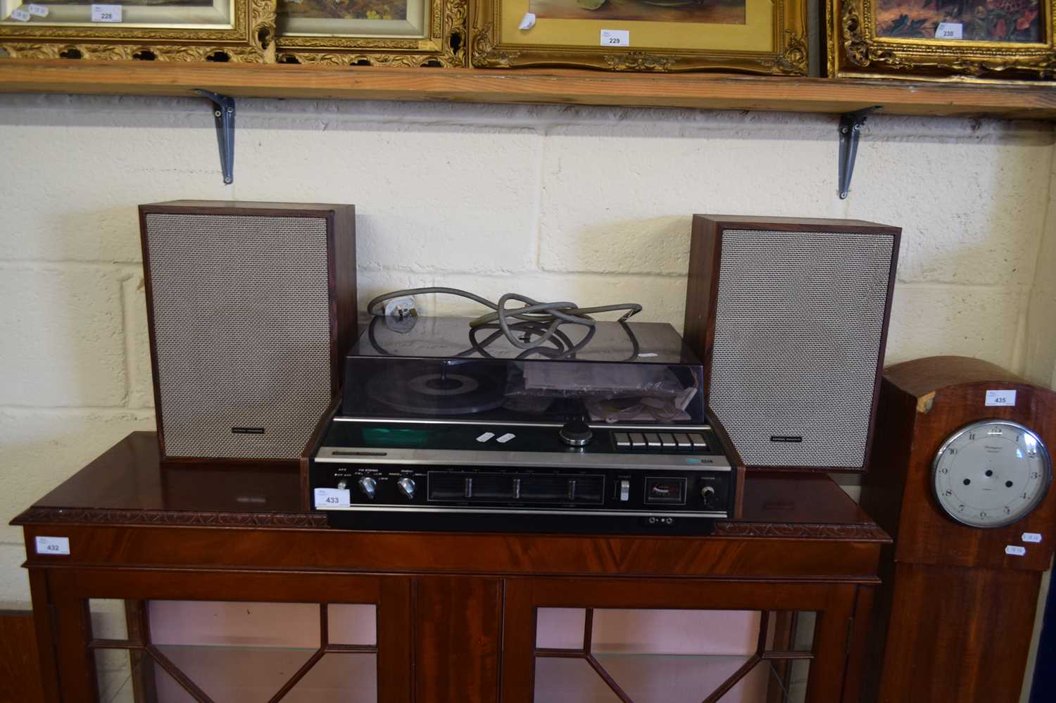 Lot 433 - NATIONAL PANASONIC VINTAGE HI-FI WITH