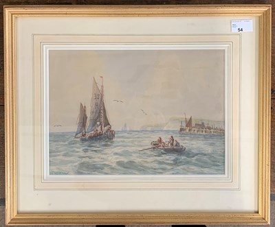 Lot 54 - British School, 20th century, Shipping /...