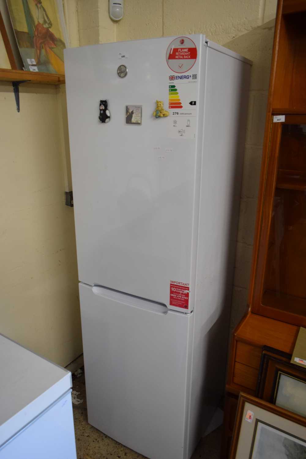 Lot 446 - HOOVER FRIDGE FREEZER