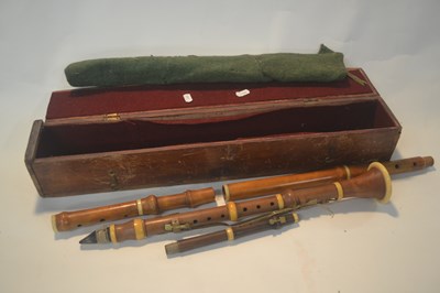 Lot 416 - A cased clarinet, unsigned
