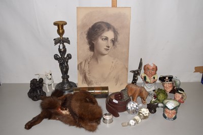 Lot 27 - Mixed Lot: Various ornaments,character jugs,...