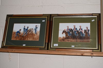 Lot 32 - Brandon Cross two studies of 19th Century...