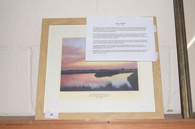 Lot 38 - Tony Garner The Enchanted Light Hickling Broad,...