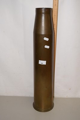 Lot 44 - Large brass shell case dated 1942