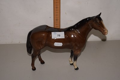 Lot 75 - A Beswick model horse