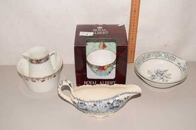 Lot 8 - Quantity of ceramics including a Royal Albert...