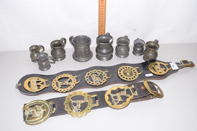 Lot 165 - Mixed Lot: Horse brasses and a collection of...