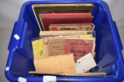Lot 209 - A box of various assorted ephemera to include...