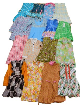 Lot 185 - A quantity of c.1960-70's girls dresses, (21)