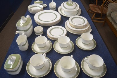 Lot 287 - A Royal Doulton dinner service and tea service...