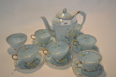 Lot 306 - A Paragon coffee set comprising coffee pot,...