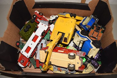 Lot 503 - A box of assorted toys, play worn