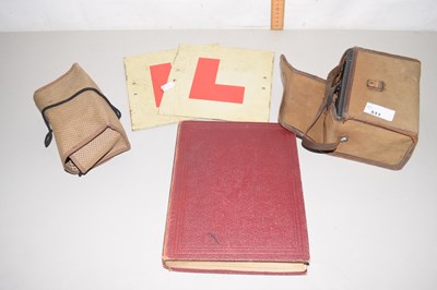 Lot 511 - Two vintage cameras and stamp album