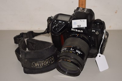 Lot 92 - A Nikon F5 camera together with a Nikon...