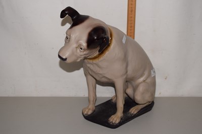 Lot 104 - Composition model Nipper the dog as used by HMV