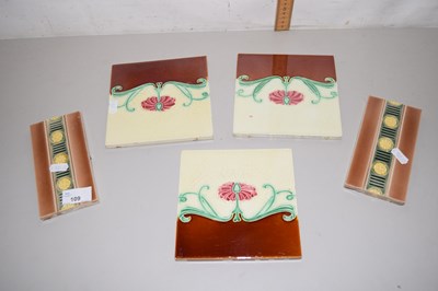 Lot 109 - A group of late 19th Century tiles