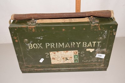 Lot 636 - Vintage battery
