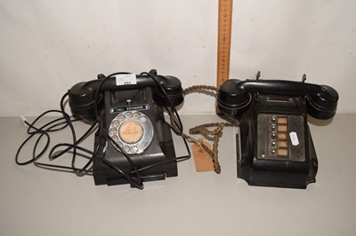 Lot 651 - Two vintage telephones