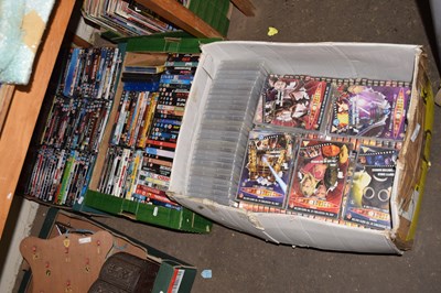 Lot 666 - Three boxes of DVD's including Dr Who