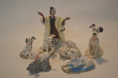 Lot 381 - A quantity of Royal Doulton 101 Dalmations...