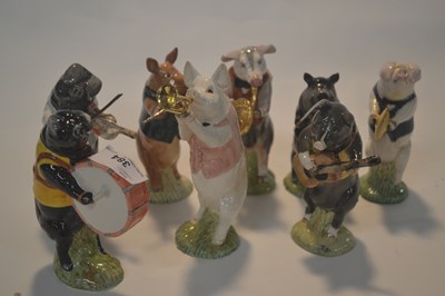 Lot 384 - Quantity of Beswick Pigling Band musicians...