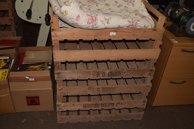 Lot 755 - Quantity of apple crates