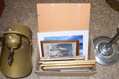 Lot 340 - Box of mixed pictures