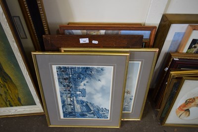 Lot 702 - MIXED LOT VARIOUS FRAMED PICTURES