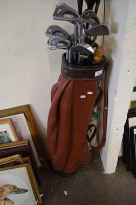 Lot 704 - CASE OF VINTAGE PING GOLF CLUBS AND LYNX GOLF...
