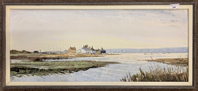 Lot 104 - Harley Crossley (b.1936), Estuary view,...