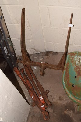 Lot 874 - Vintage plough components (a/f)