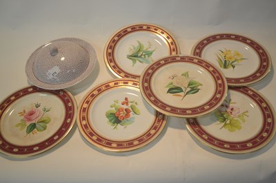 Lot 275 - A muffin dish and cover and quantity of...