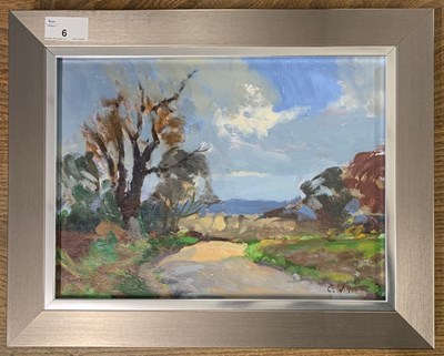 Lot 6 - Geoffrey Wilson (1920-2010), 'Aldeby Landscape'...