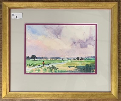 Lot 7 - Geoffrey Wilson (1920-2010), 'Reedham Marshes,...