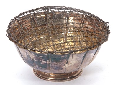 Lot 55 - An Elizabeth II silver rose bowl having a...